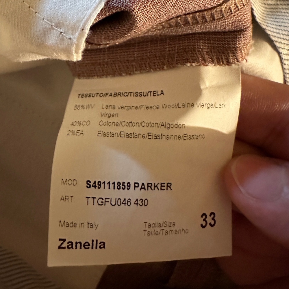 Zanella pink Parker chinos - Picture 5 of 8